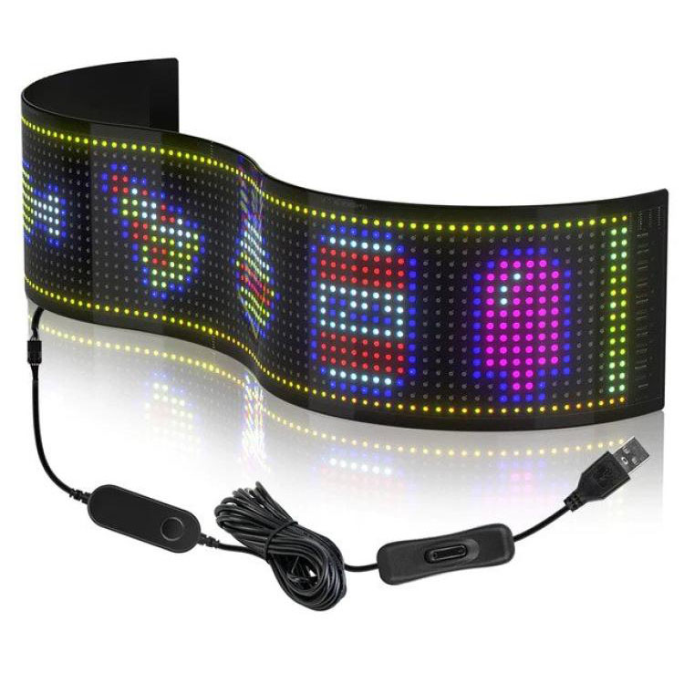 Флексибилен LED матричен дисплеј